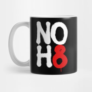 NO H8 (no hate) Mug